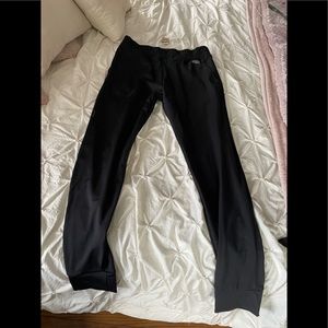 Pink high waisted joggers. Never worn